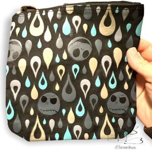 Nightmare Before Christmas Jack Skellington Canvas Pouch - No Strap